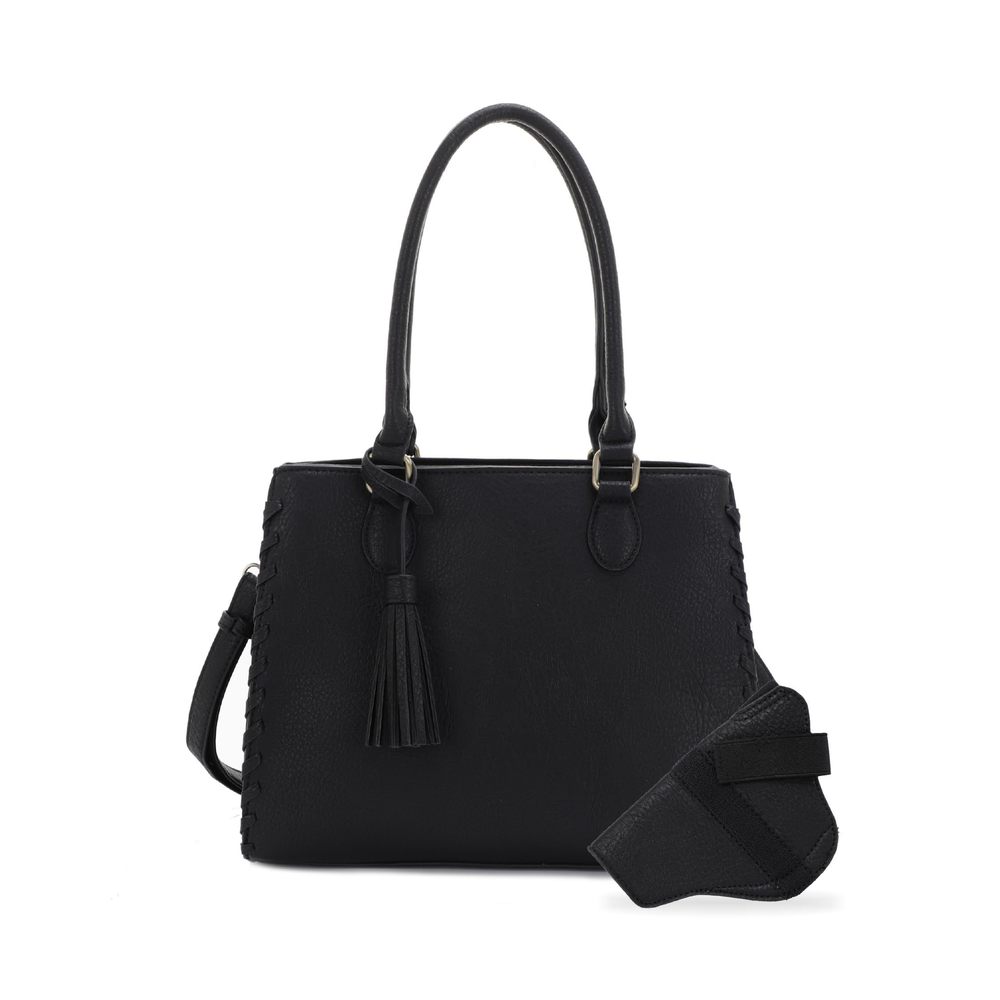Classic | Lioness Concealed Carry Satchel Satchel With Tassel Top Handle Bag W